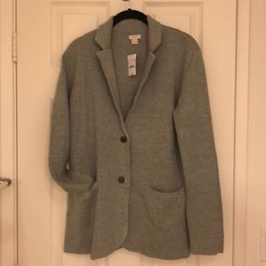 Women’s J. Crew Sweater blazer NWT
